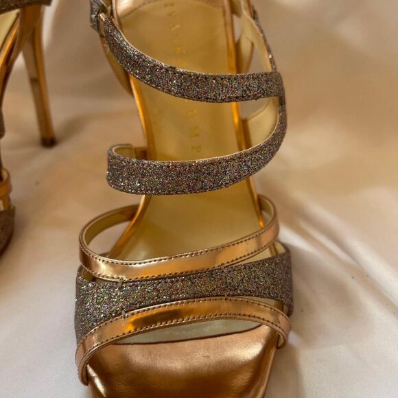 Ivanka Trump rose gold sparkle heels/Size 6 - Picture 2 of 8